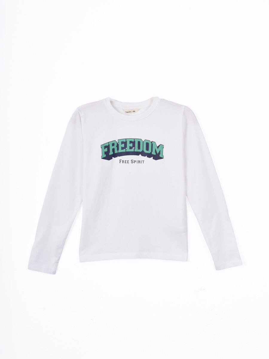 REMERA JAMES - BLANCO 