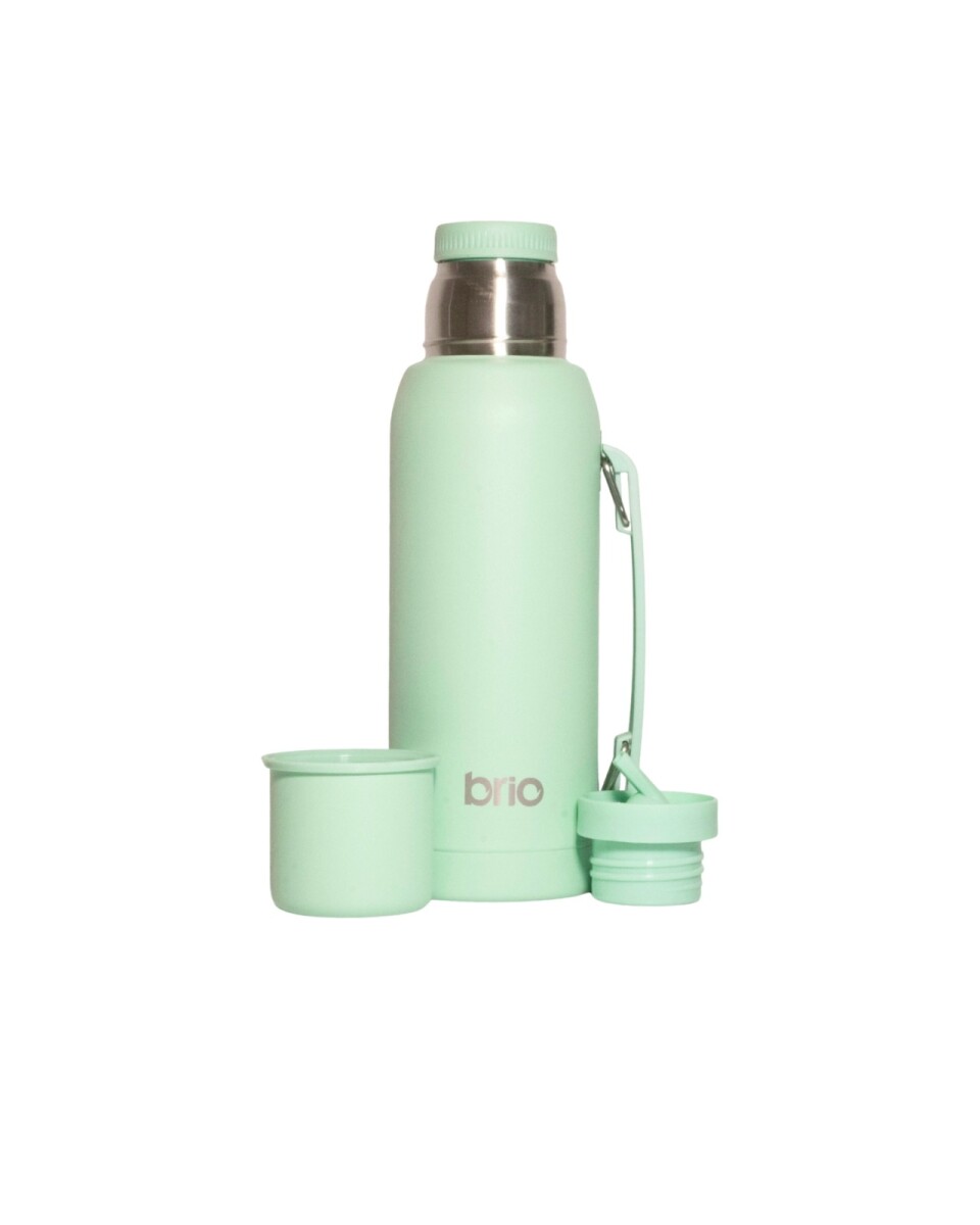 Termo 1 Litro Acero Inox brio Con Pico Cebador - Menta 