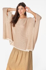 Blusa Nube Cobre/Crudo
