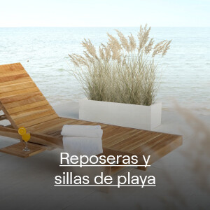 Reposeras y Sillas Playeras - Exteriores 2024 / 2025