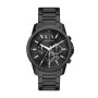Reloj ARMANI EXCHANGE BANKS Acero Plateado Esfera 44mm 0
