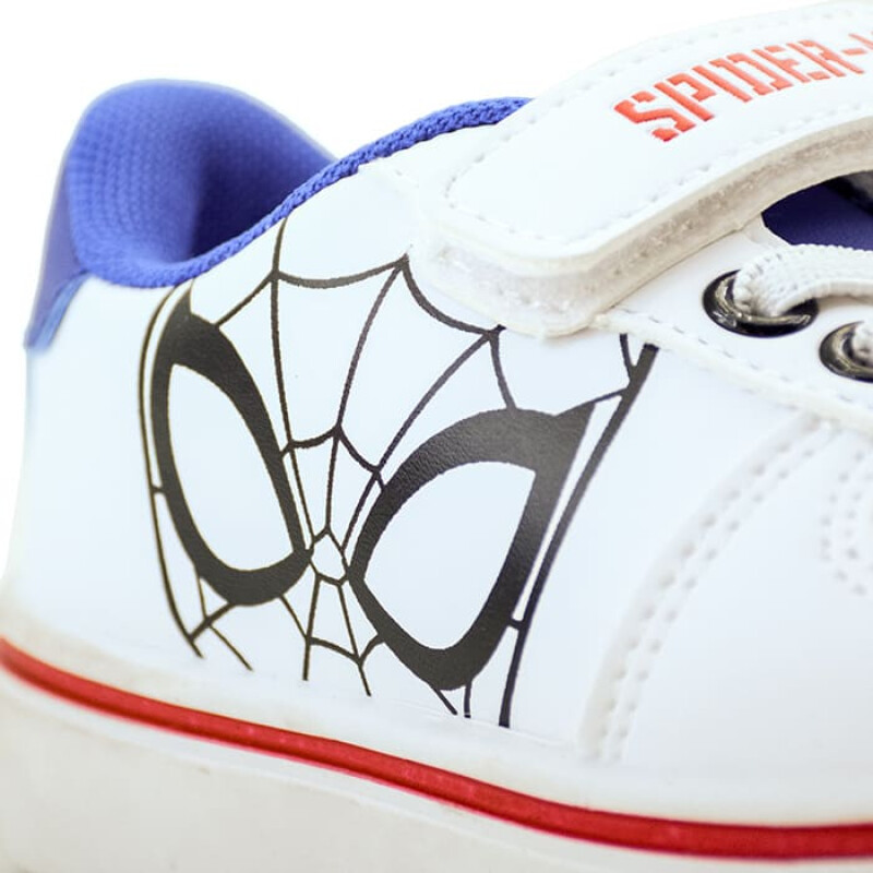 Championes Marvel Spiderman de Niños - SPICFW23207 Blanco-azul