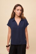 BLUSA DONNE Azul Marino