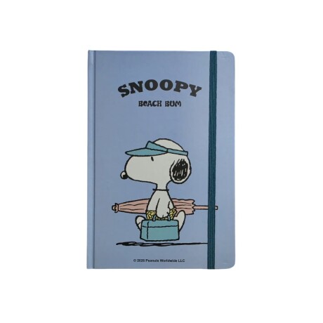 Cuaderno Snoopy celeste