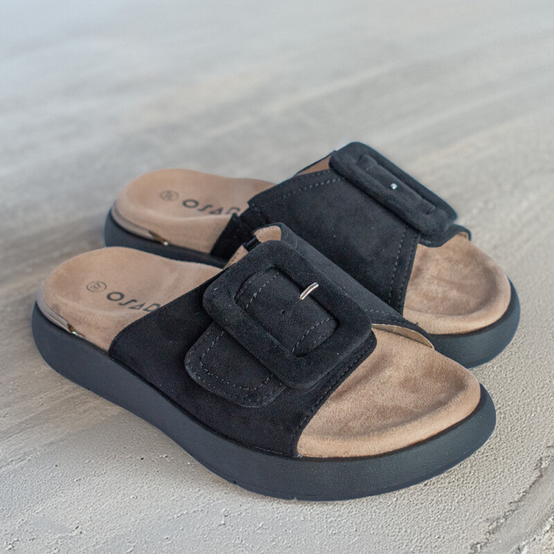 Sandalia de dama Osada BLACK