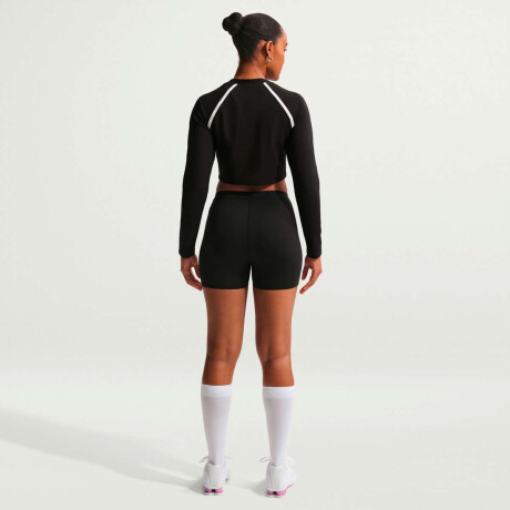 Remera Nike Street Manga Larga Body Bold Cr De Mujer Negro