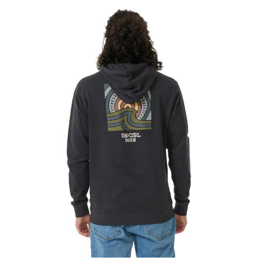 Canguro Rip Curl Swc Hays And Razed Hood - Negro Canguro Rip Curl Swc Hays And Razed Hood - Negro