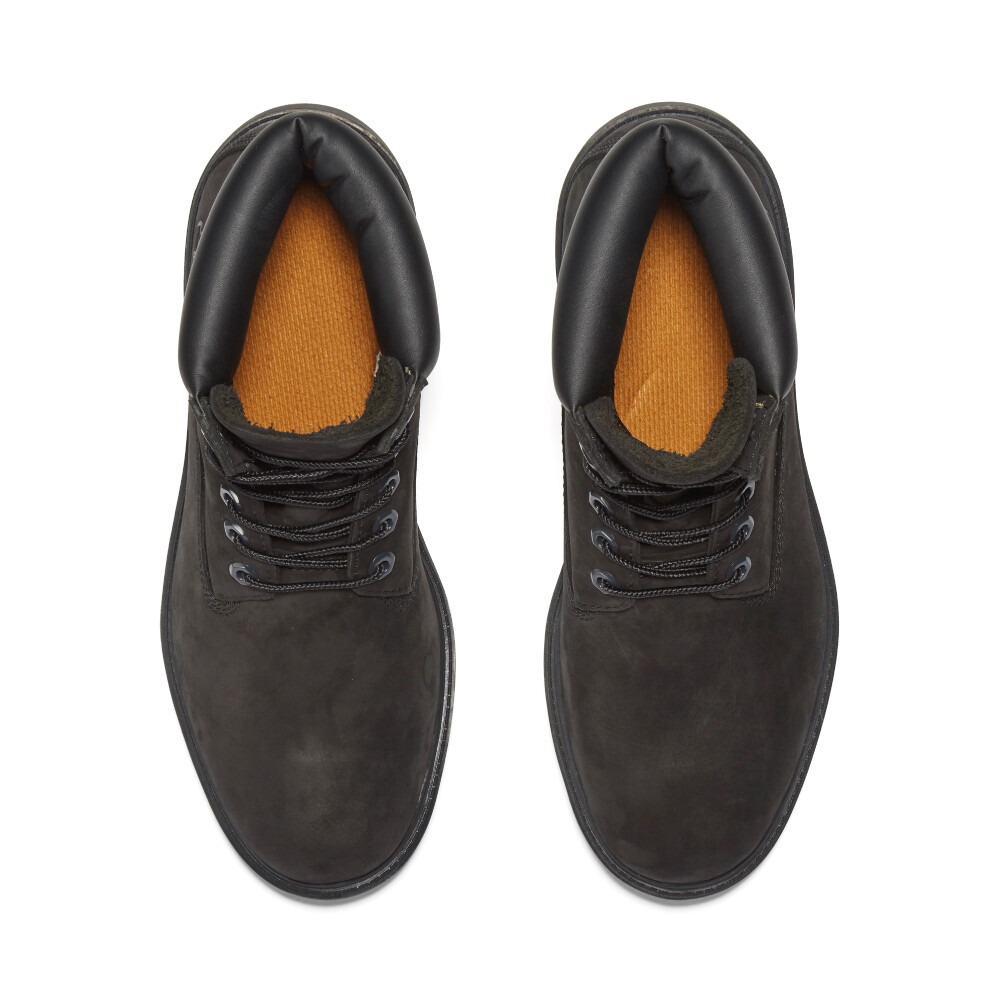 Botas 6 Inch Lace Up Waterproof Hombre Black