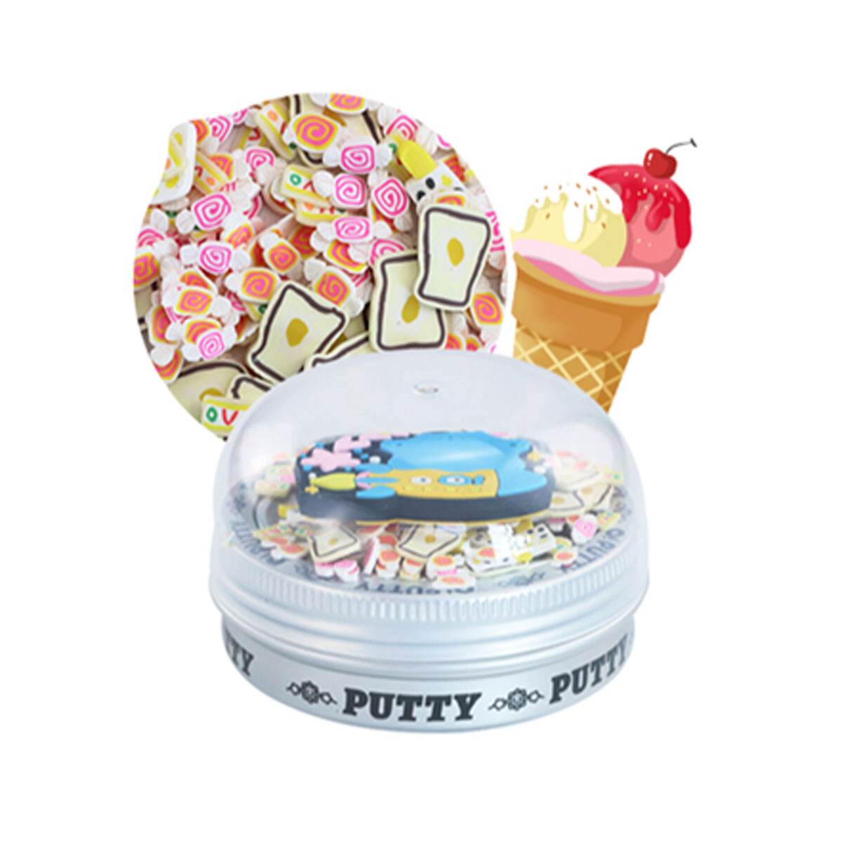 Slime Putty Scented - Ice cream Mochi 