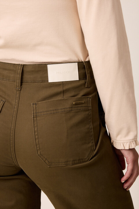 PANTALON HELLE POLANCO Oliva