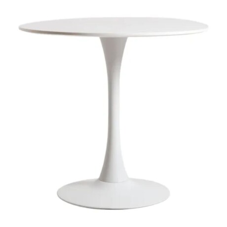 Juego De Comedor 4 Sillas Boucle + Mesa Tulip Mesa en blanco