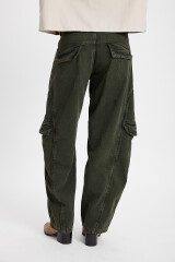 Jean Task Verde Washed