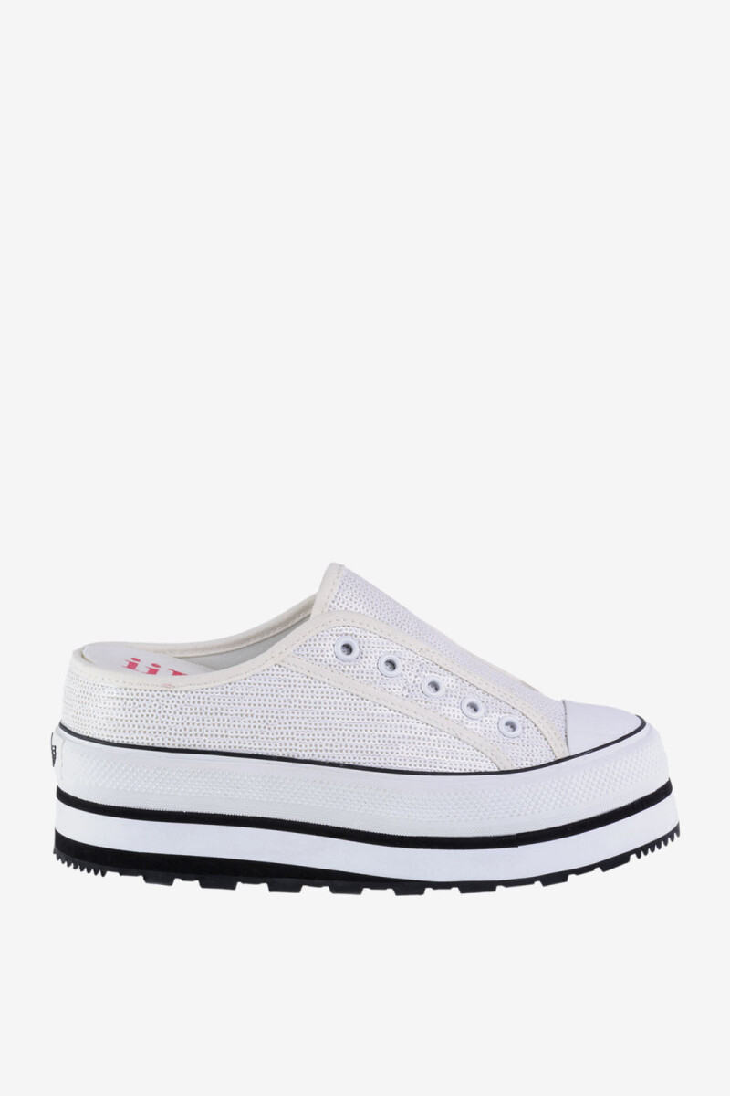 ZAPATILLA OLD SCHOOL - SLIPPER Blanco