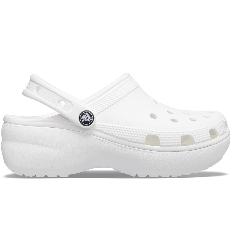 Crocs Classic Platform Blanco