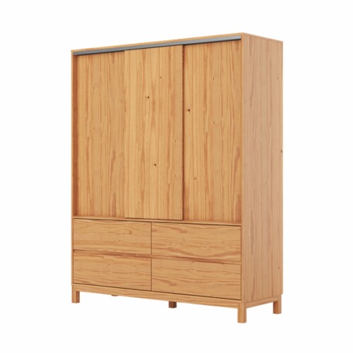Ropero 3 Puertas - Madera Maciza - Square Ropero 3 Puertas - Madera Maciza - Square