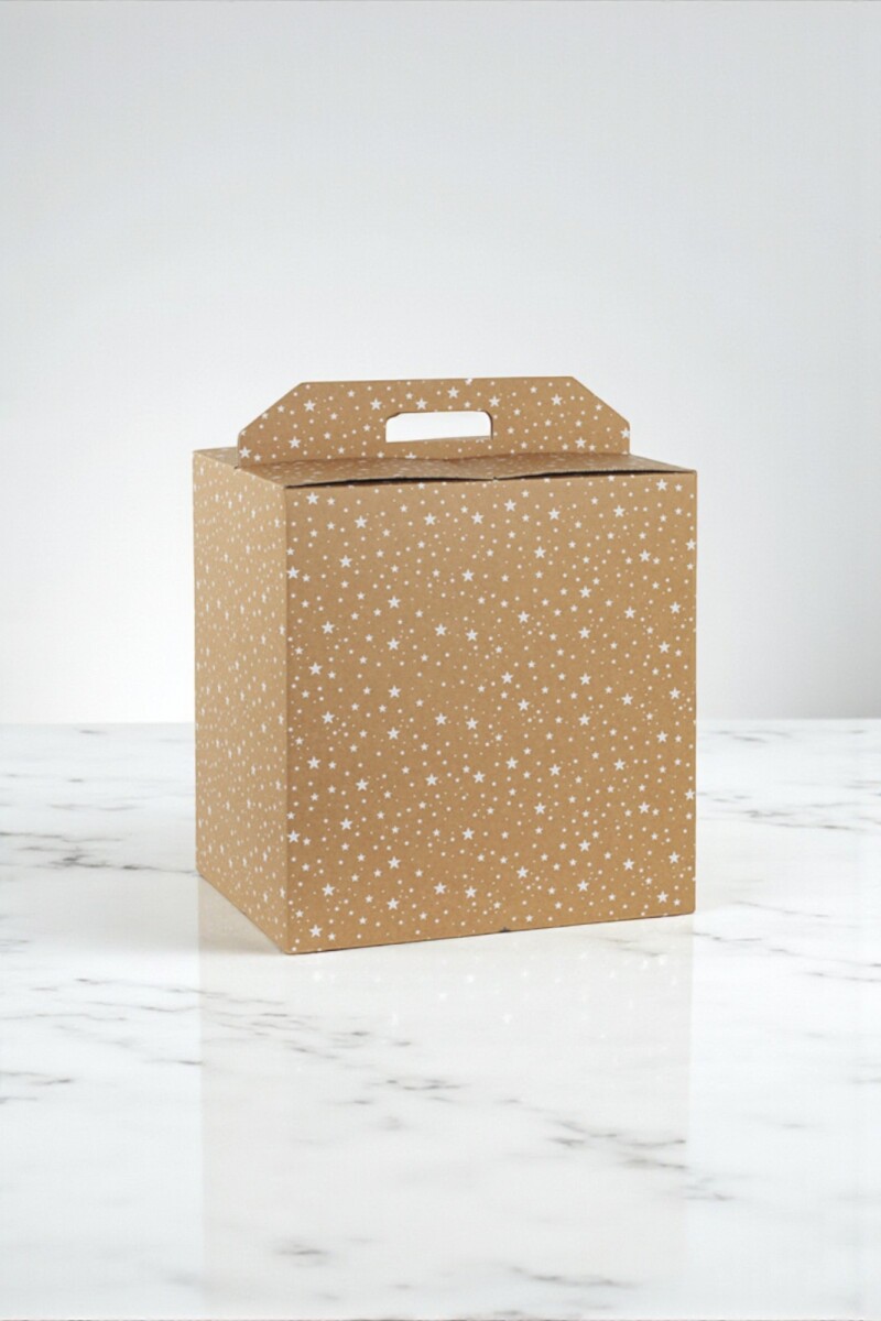 Porta panettone + botella. 33x25x35 cm - 36542 - GALAXY 