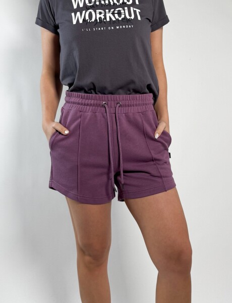 Short de algodon Tini Lila