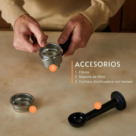 Cafetera Espresso Krups Authentic | Con Espumador | Color negra. Cafetera Espresso Krups Authentic | Con Espumador | Color negra.