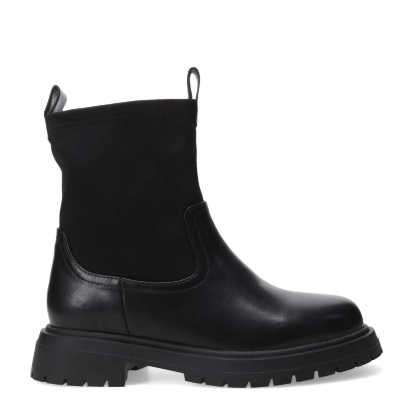 Bota de Niña MINI Miss Carol SITKA con simil cuero elastizado Negro