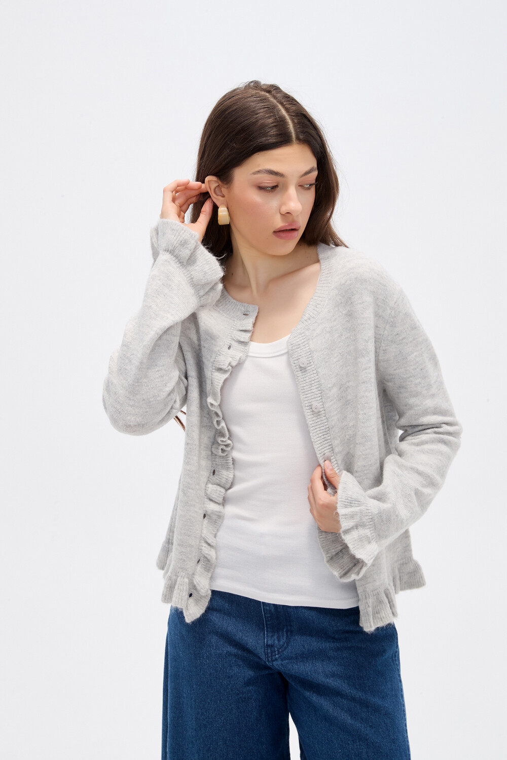 Saco Potok Gris Melange