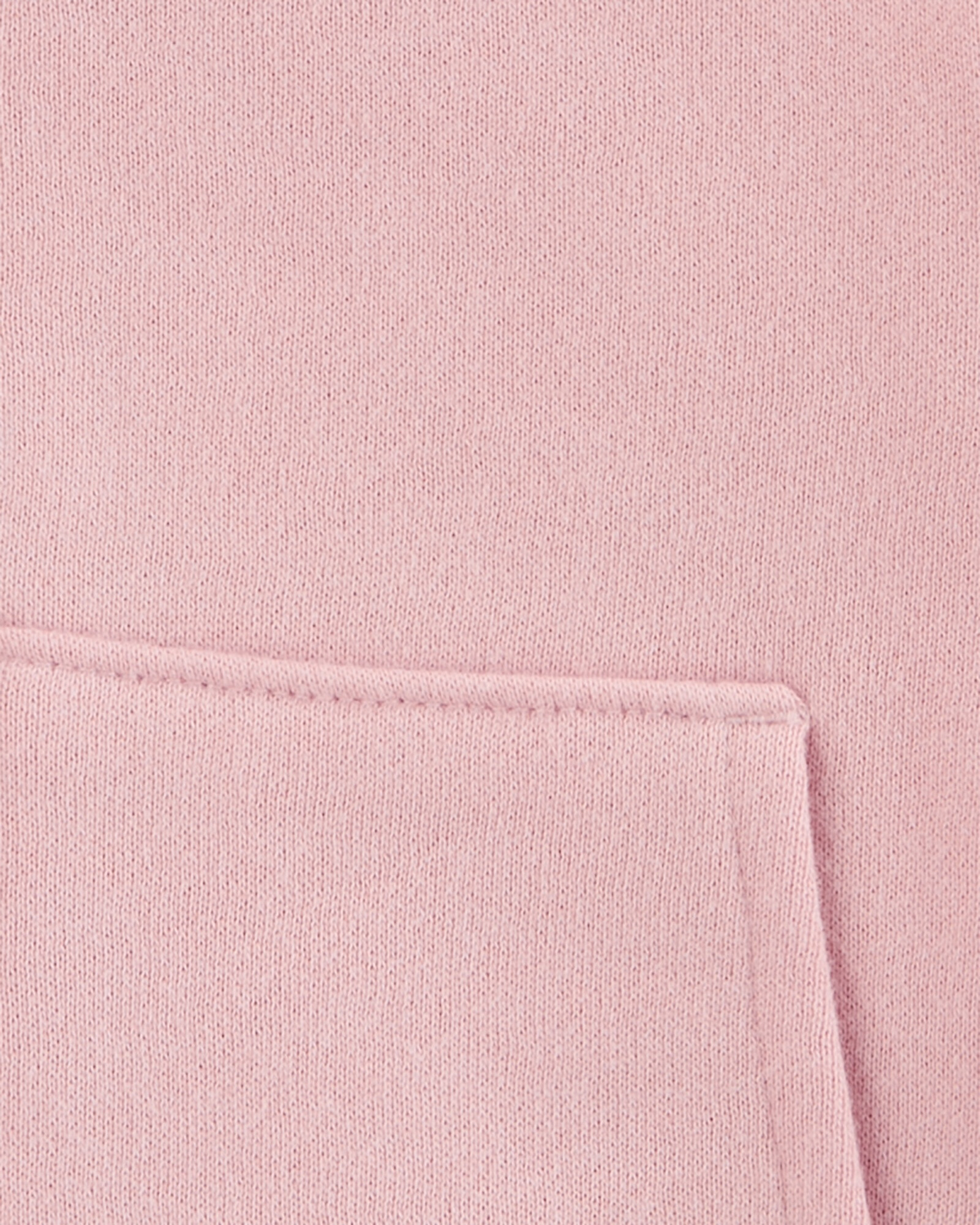 Campera de algodón con felpa, rosada Campera de algodón con felpa, rosada