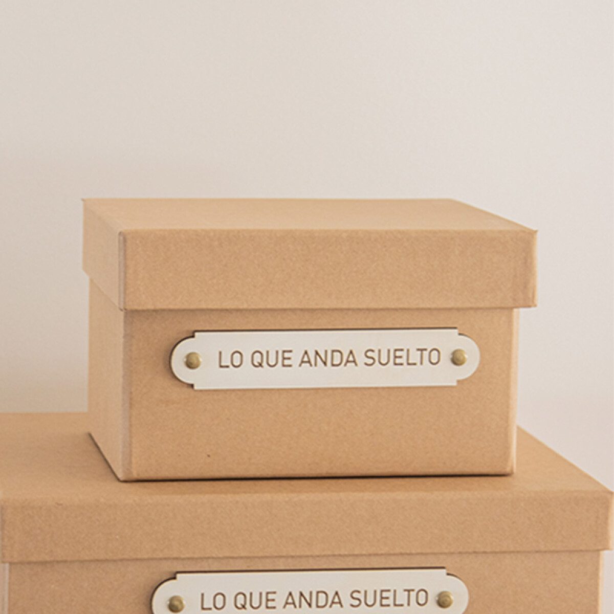 Caja Rotulada Kraft | Chica 