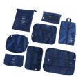 Kit Organizador de Viaje 8 Piezas Azul