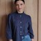 Camisa Carlotta 2.0 Broderie Azul