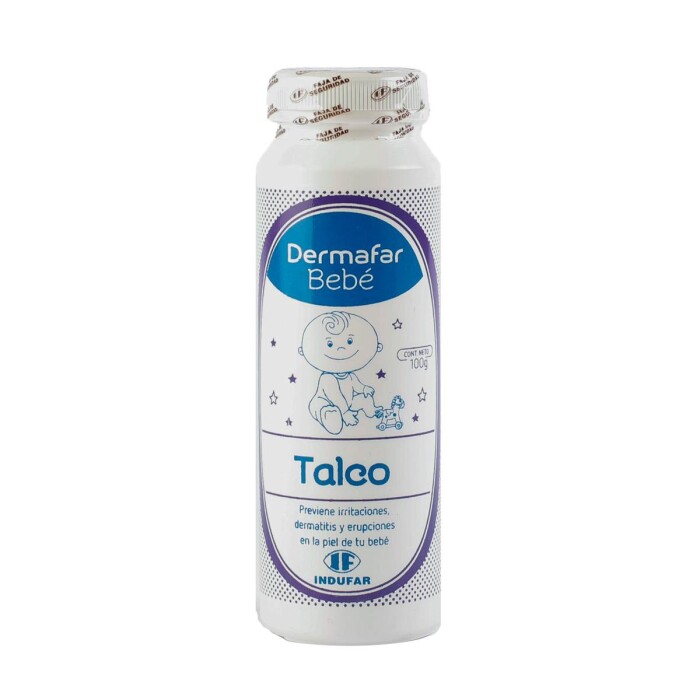 DERMAFAR BEBE TALCO FR. X 100 GR. única