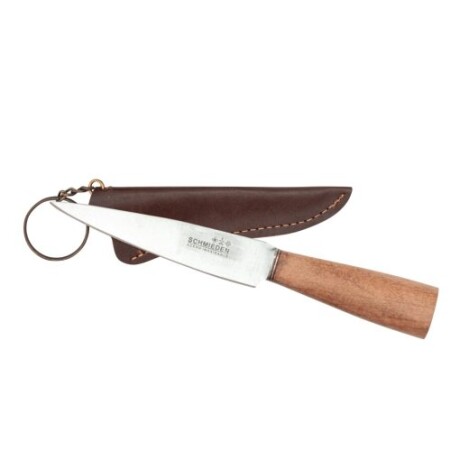 CUCHILLO DEPORTIVO SCHMIEDEN INOX 8CM LLAVERO MADERA CUERO CUC700 CUCHILLO DEPORTIVO SCHMIEDEN INOX 8CM LLAVERO MADERA CUERO CUC700