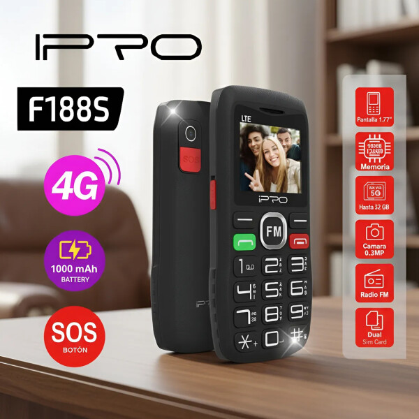 Ipro F 188s Adultos Mayores 48/128 Mb 4g AZUL