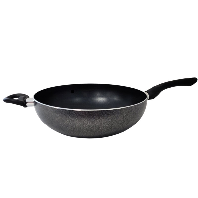 Sarten Wok Cuori Black C/tapa Sarten Wok Cuori Black C/tapa