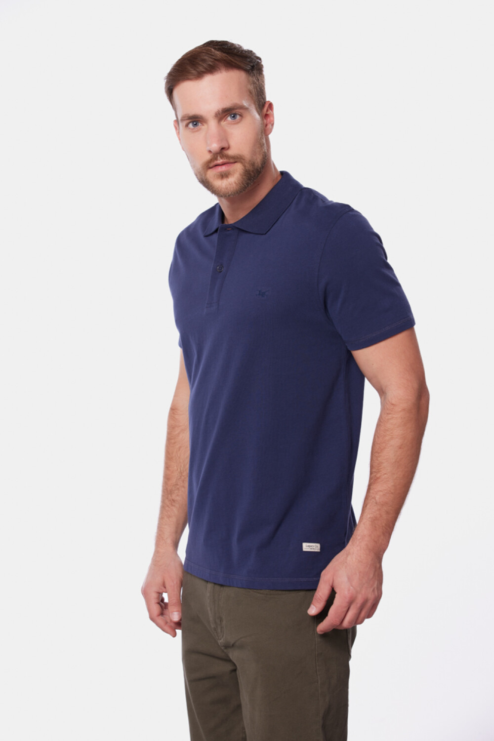 REMERA POLO JERSEY LISA Azul