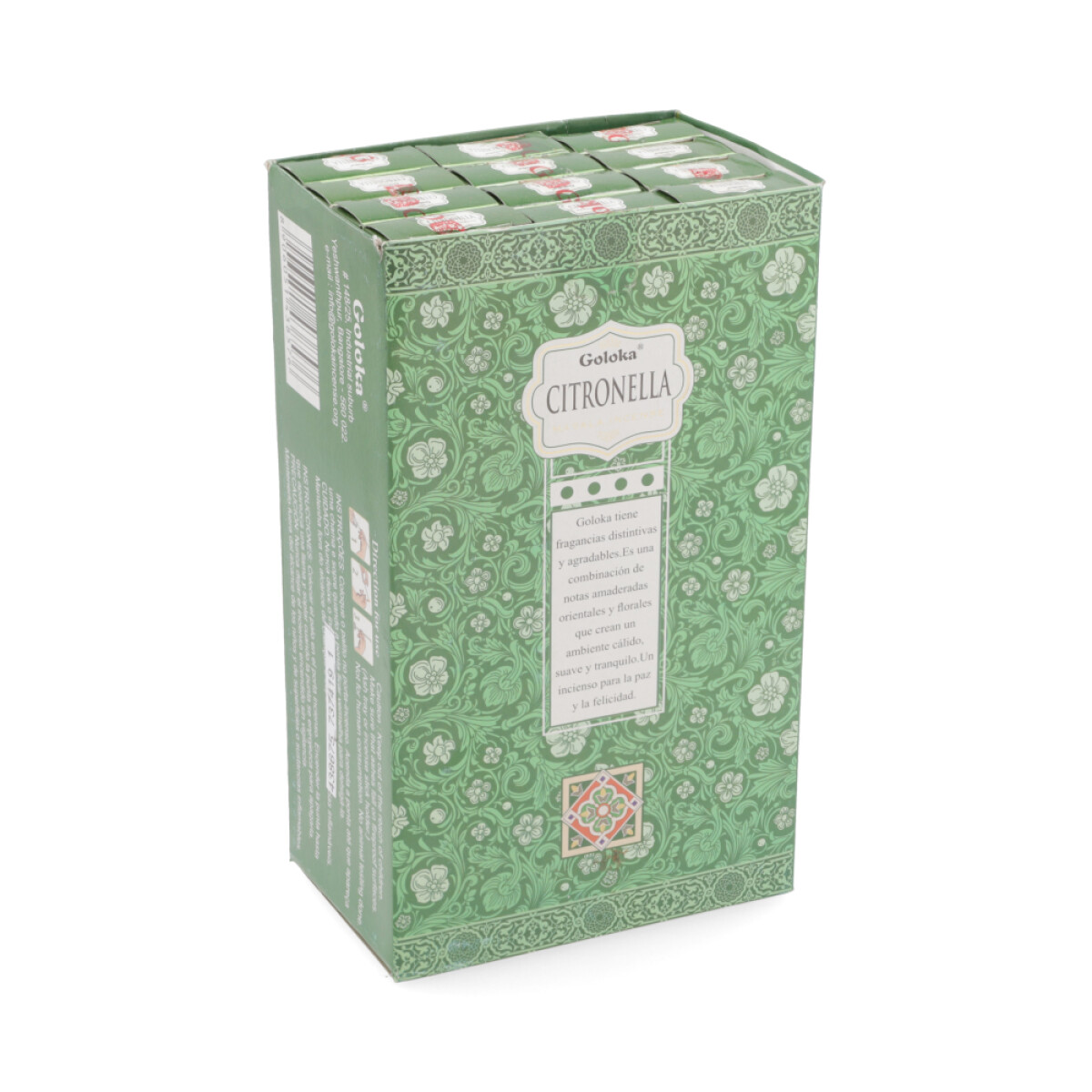 INCIENSO GOLOKA CAJA X12 - Citronella 