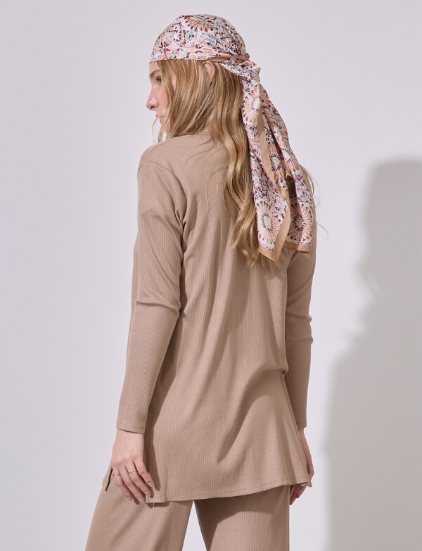 Cardigan Rib KHAKI