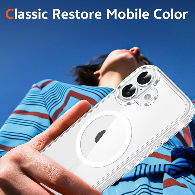 Estuche TPU Para IPhone 17 Transparente Magsafe Estuche TPU Para IPhone 17 Transparente Magsafe