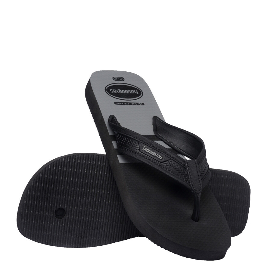 Sandalias de Hombre Havaianas City Basic Negro - Gris