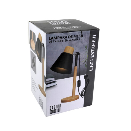 LAMPARA ESCRITORIO 37CM METAL Y MADERA ARQUITECTO DIF COLOR LAMPARA ESCRITORIO 37CM METAL Y MADERA ARQUITECTO DIF COLOR
