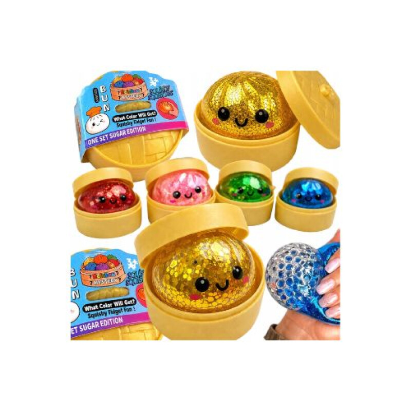 Squishy Dumpling Gliter Con Orbeez Squishy Dumpling Gliter Con Orbeez