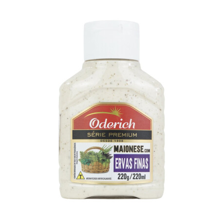 MAYONESA ODERICH 220G PREMIUM CON HIERBAS FINAS MAYONESA ODERICH 220G PREMIUM CON HIERBAS FINAS