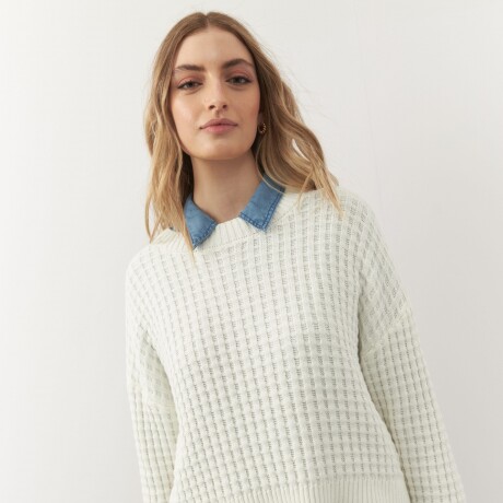 SWEATER SARA Hueso