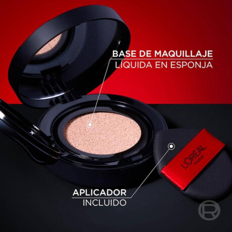 Base de Maquillaje Loreal Paris 24 H Air Wear Cushion Tono 300