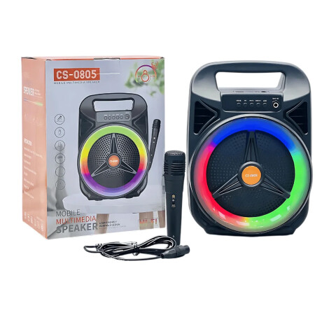 Parlante Portatil Luz Rgb 8`` Cs 0805 PARLANTE CS-0805 8' POWER