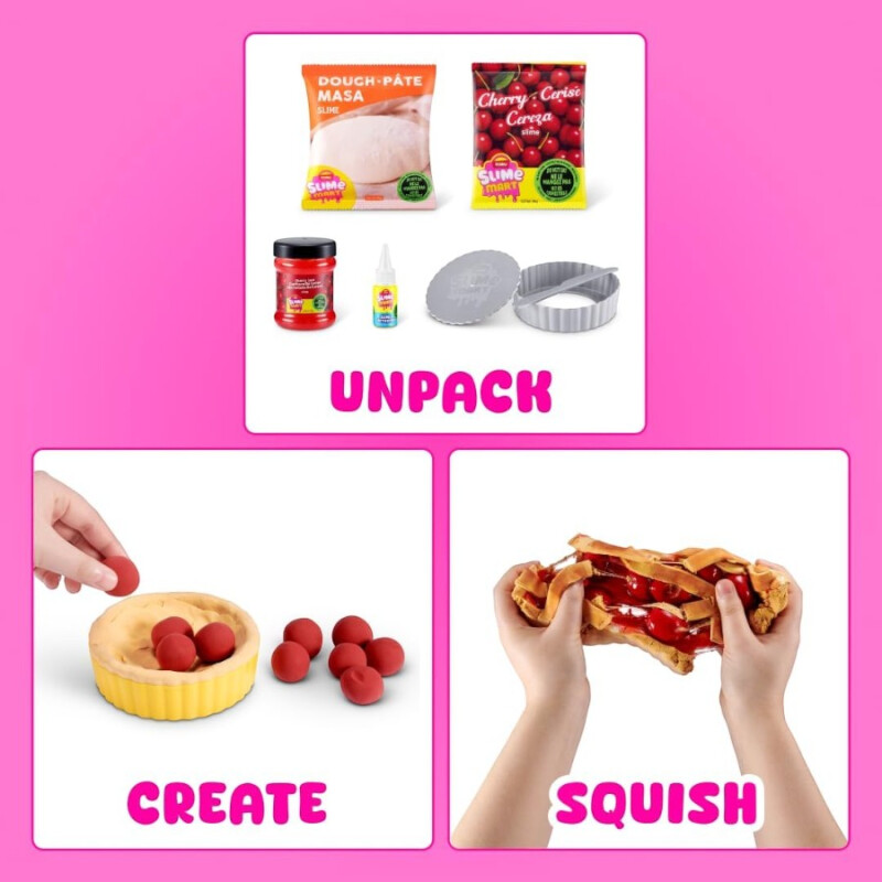 Slime ZURU Slime Mart Pastel de Cereza Slime ZURU Slime Mart Pastel de Cereza