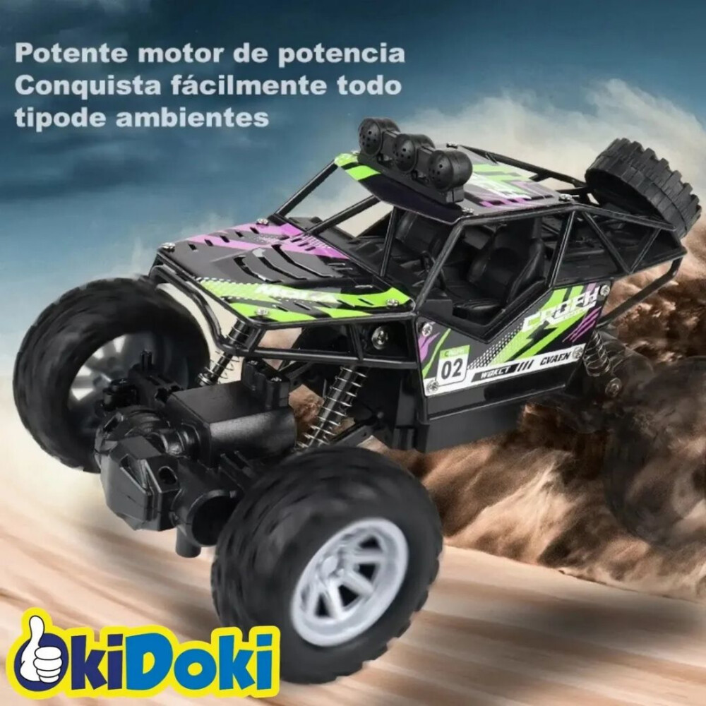 Auto Rc Rock Explorer Moka Grafiti Verde
