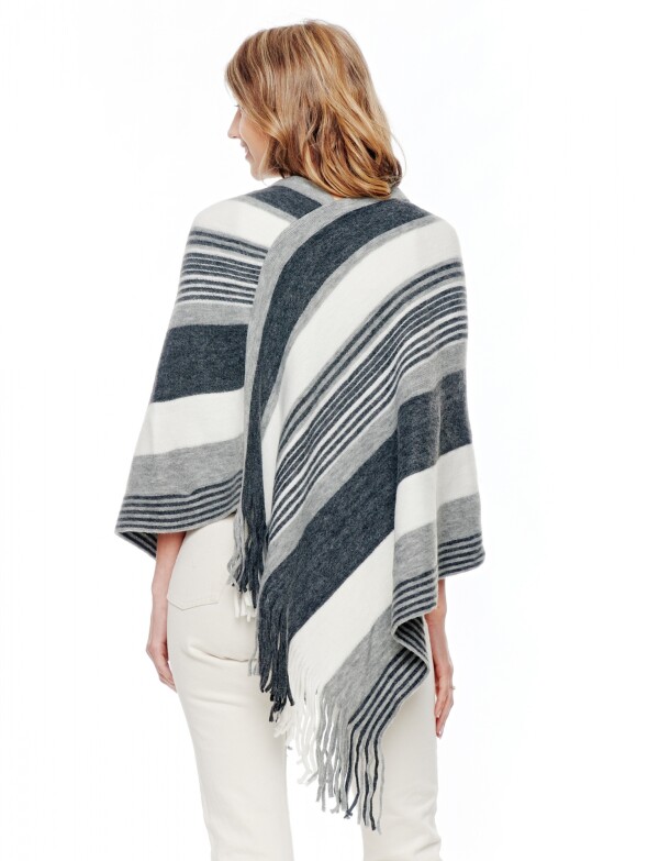 Poncho Soft GRIS/MULTI