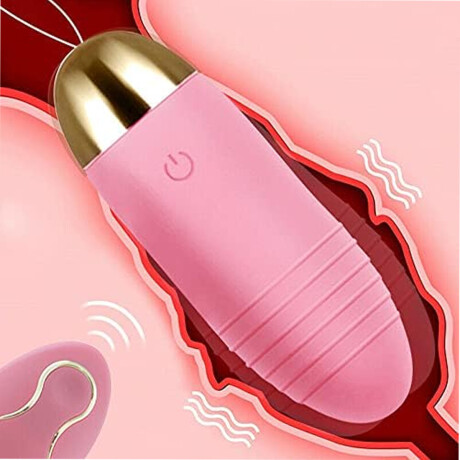 Huevo Vibrador con Control Remoto USB Rosa