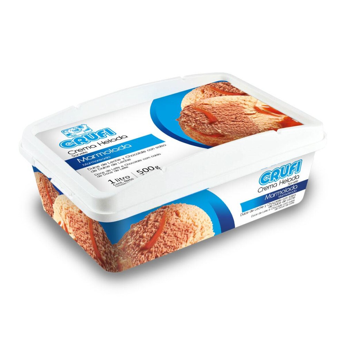 Barra 1 Litro Crufi Crema Marmolada 