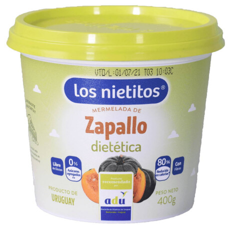 MERMELADA LOS NIETITOS 0% 400G ZAPALLO MERMELADA LOS NIETITOS 0% 400G ZAPALLO