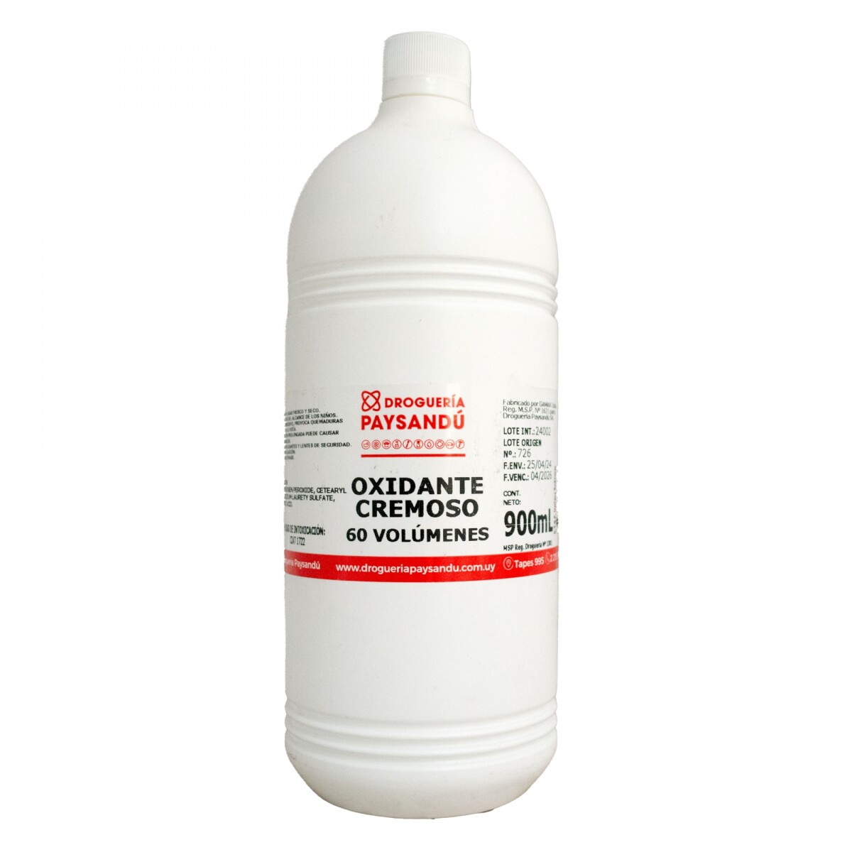 Oxidante Cremoso 60 Vol. - 900 mL 